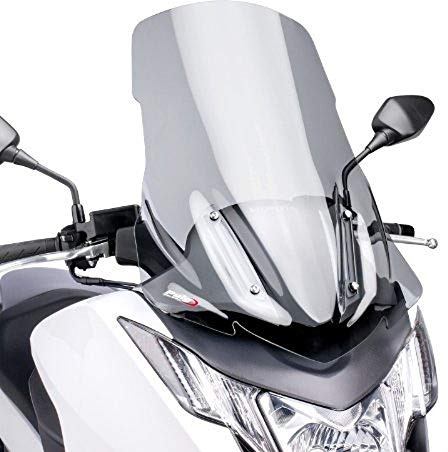 Puig 6035H Windshield V-Tech Line Touring for Honda Integra 750 14'-17', Smoke, M