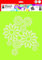 Marabu 0289000000006 - Silhouette Schablone, Ergebnisse mit Negativ - Effekt, PVC frei, wieder verwendbar, zum Sprühen und Spachteln mit Textil- und Acrylfarbe, ca. 30 x 30 cm, Wild Blossoms