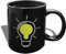 Mug thermique ampoule éclairée thermo-réactifs tasse thermo-changea