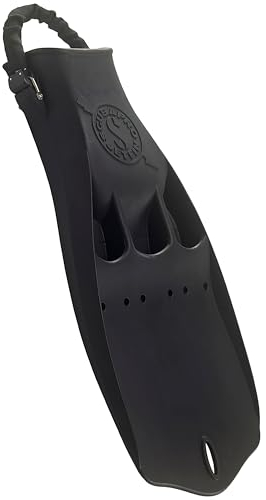 SCUBAPRO Jet-Flosse mit Feder-Fersenriemen, Schwarz, L