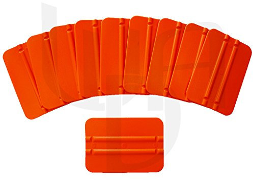 wall-art-design 10 Stück Set Vako Anreiberrakel Orange für Car Wrapping/Folienarbeiten