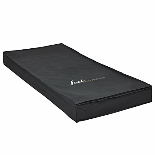 FEELHARMONIE Housse de Rangement de Matelas Somnum Noir 90x190 cm
