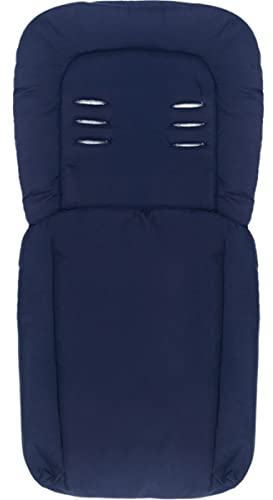 Stimo24 Fußsack/Sommerfußsack für Buggy Kinderwagen Jogger (Marine)