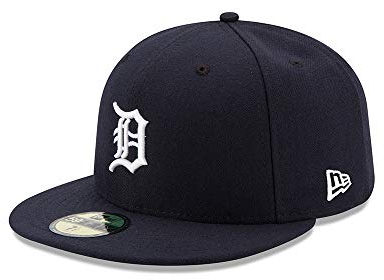 New Era 59Fifty Cap - Authentic Detroit Tigers Navy - 7 1/8