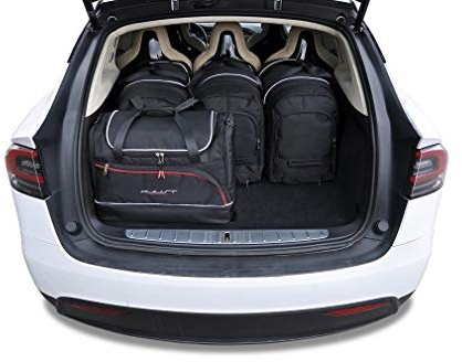 KJUST Dedizierte Reisetaschen 7 stk kompatibel mit TESLA MODEL X I (5YJX) 2016+