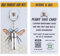 Silver Bee Revival Kit by Revive a Bee - A Keyring with Sugar Syrup & Plantable Packaging to Help Rescue Bees - A Perfect Bee-Saving Gift