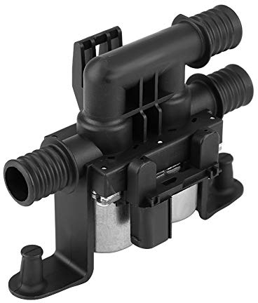 Válvula de control del calentador de agua HVAC con doble solenoide de hierro para 5 Series E38 E39 E46 E53 X5 6412837499