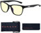 Gunnar Gafas para Videojuegos y Ordenador | Berkeley, Color de Montura: Onyx, Tente de Tente de Lentes: Ámbar (Bloques 65% de Luz Azul y 100% de UV)| con filtro de Luz Azul | Lente Patentada