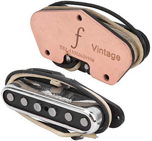 VGEBY Micro Guitare, Guitare électrique Vintage ramassage Silencieux Outil de réglage d'instruments de Musique pour Guitare électrique Tele Telecaster Accessoire de Performance