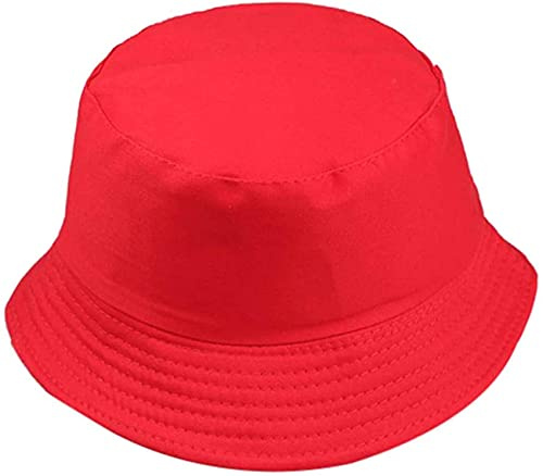Yeehliny Fischerhut Unisex Herren Damen Bucket Hat Super Komfortable Fishermütze Modische Reine Farbe Sonnenhut Faltbar Anglerhut Strandhut Outdoor-Hut Hut Kappen Freizeithut