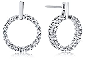 DANIEL CLIFFORD® Chloé Ohrringe Damen Silber 925 I Schmuck für Frauen aus Sterlingsilber I Geschenk für Sie