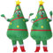 DeHasion Christmas Inflatable Christmas Tree Costume Christmas Blow-up Costume for Adult Christmas Decor (Christmas Tree Costume)