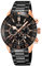 Festina Herren Analog Quarz Uhr mit Edelstahl Armband F20578/1, Schwarz
