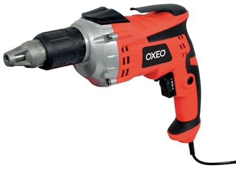 Visseuse plaques de plâtre 230V 710W - idéale pour poser avec précision les vis placo platre sur les montants métalliques