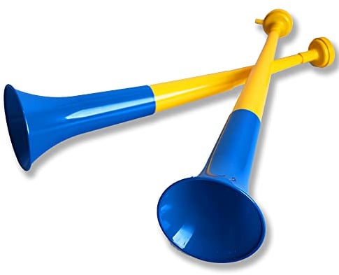 Vuvuzela Horn Fan-Trompete - Gesamtlänge ca. 60cm - 3teilig Ukraine - 77544