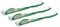 maxxi4you 3 x Mikrofaser Einwascher Strip für Fensterwischer 45 cm