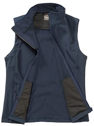Result Mens Printable Softshell Body Warmer (XL) (Navy)