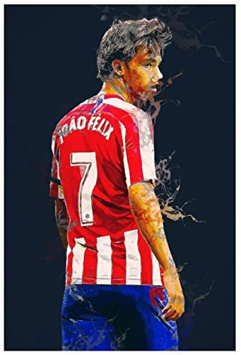 Puzzle für 1000 Teile Fußballstar Athlet Joao Felix Aports (5) Holz Puzzlespiel Erwachsenen und Kinder puzzle Poster 1000 Piece 29.5x19.6inch(75x50cm) Kein Rahmen