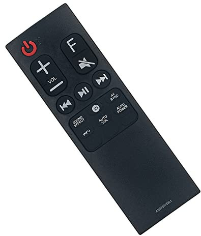AKB75475301 AKB75595301 Replaced Remote Control - VINABTY- Compatible with LG SoundBar AKB75475301 Sound Bar Remote Control SK8 SK8Y SK9 SK10Y SKC9 SK6 SK6Y SK1 SK10 SLM4R