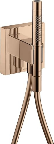 hansgrohe Portereinh Axor Starck Organic m Stabhandbrause 2jet, Schl, 120x120mm, po r gol