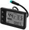 Hsthe Sea E-Bike LCD Display 24V 36V 48V E-Bike Display Meter Bedienfeld Großer Bildschirm IP65 Wasserdicht für Elektrofahrräder Ersatz