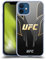 Head Case Designs Officially Licensed UFC Black Gold Jersey Logo Gel Case [Military Grade Protection] Compatible with Apple iPhone 12 / iPhone 12 Pro and Compatible with MagSafe