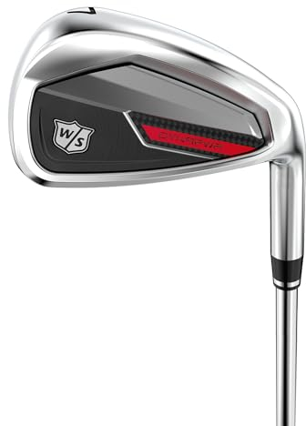 Wilson golf clubs, Dynapower irons, 4-piece, steel, for men and women