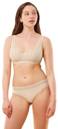 Triumph Damen Aura Spotlight T W02 Bra, Creamy Dream, 75E