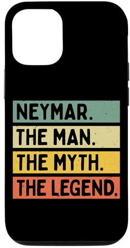 Hülle für iPhone 15 Zitat Neymar The Man The Myth The Legend