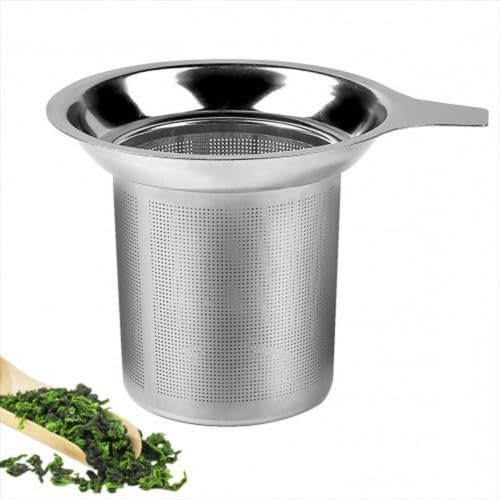 Colador de Té de Acero Inoxidable 304, Colador de Té para Té Suelto, Infusionador Universals, Reutilizable Filtros para Té, para Tazas, Tetera, Café Ollas, Cuencos de Té