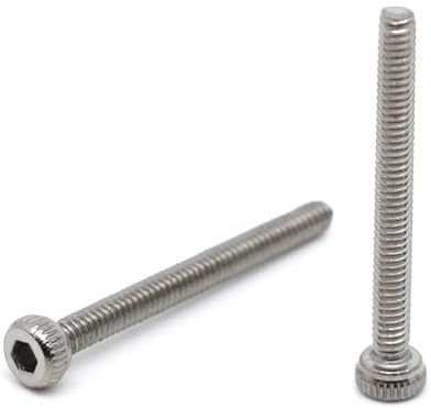 20x Vis CHC M2 x 20mm inox - Vis BTR en Acier Inoxydable A2 Six pans Creux Tête Cylindrique - DIN 912 tête ronde pour rondelle et écrou