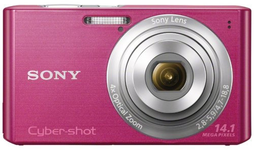 Sony Cyber-SHOT DSC-W610 Pink (Renewed)