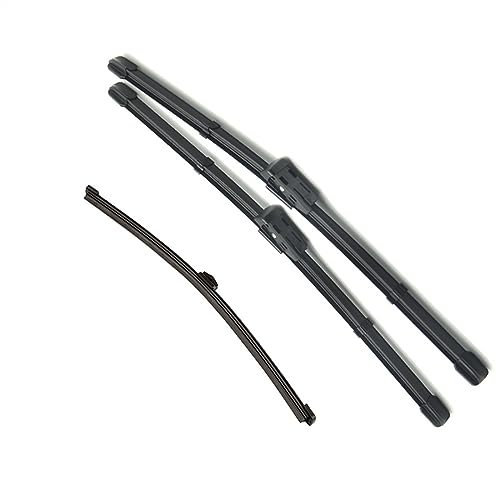 KIJKDSR Auto-Scheibenwischer Für B&MW X1 F48 2020 2019 2018 2017 2016 2015 LHD RHD 26 16 14 Auto Vorne Hinten Windschutzscheibe Scheibenwischer Arm Blades Set Kit (LHD)