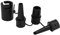 Tomvorks 3 Sizes Nozzles Set Lightweight Air Pump Inflator Adapter, High Pressure Proofness, Easy Installation for Paddle Board, Air Mattress, Inflatable Pool Sofa