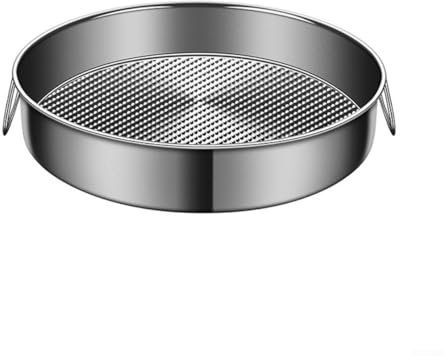Jotekonoby Stainless Steel Round Cake Pan, Multi-Size Baking Tray, Deep Dish Pizza Pan, For Home Kitchen Restaurant, Dishwasher Safe(28CM)