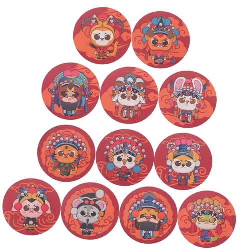 FRCOLOR Potty Training Aufkleber Teilig Farbwechselnde Temperatur Sensitive Sticker mit Cartoon Tierkreiszeichen Sicherer Toiletten Trainer Aufkleber für Badezimmer Nutzung