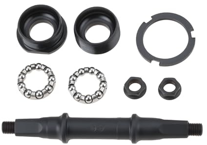 ECSiNG 1 Set Fahrrad-Tretlager-Sets und Achsen für die meisten Standard-Fahrräder und für Kettenblattgrößen von 68 x 110 mm bis 68 x 132 mm