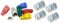 5 Cat 5e RJ45 Plugs & Boots for Network/Patch Cables, Crimp Connectors LAN