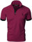 GNRSPTY Poloshirt Herren Kurzarm Polohemd Giraffe Stickerei Einfarbig T-Shirt S-XXL,Rot 1,XL