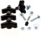 Ecrou papillon de guidon, kit compatible avec des Tondeuse à gazon, de marques : ALPINA, B POWER, BESTGREEN, COLOMBIA, GGP, GREEN CUT, MAC ALLISTER, SENTAR, STERWINS, STIGAEDEN PARC