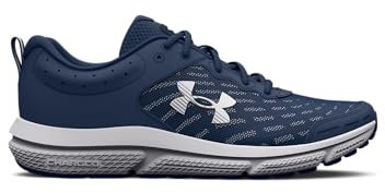 Under Armour Ua Charged Assert 10, Zapatillas para Correr Hombre, Academy Academy White, 45.5 EU