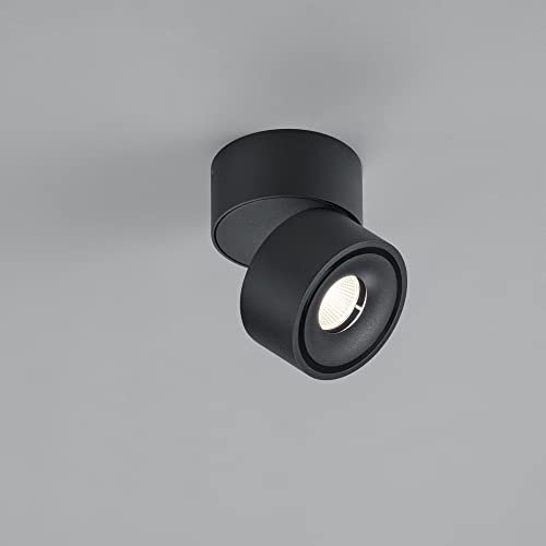 Helestra Naka Deckenleuchte LED 1-flammig, schwarz matt - ø7,8 cm