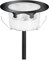 CHNXU LED Treppen Bodeneinbaustrahler Blau Terrassenbeleuchtung Bodenspots Ø60mm IP67 Wasserdicht DC 12V 1,5W innen Außen Lampe Boden Einbauleuchten Terrasse Küche Garten Dekolicht, Schwarz