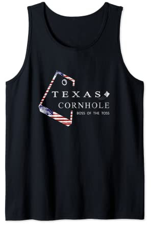 Texas Cornhole - Boss Der Wurf Tank Top