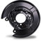 BESTPRICE 1x Ankerblech hinten rechts Spritzbelch Deckblech für Bremsscheibe Kompatibel mit NISSAN JUKE (F15), QASHQAI/QASHQAI +2 I (J10, NJ10, JJ10E), X-TRAIL II (T31), RENAULT KOLEOS I (HY_)