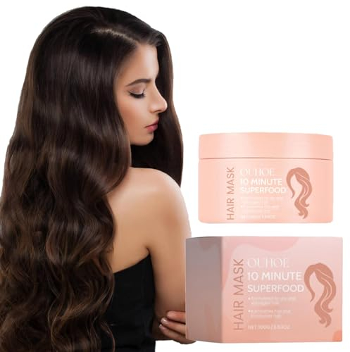Glimmer Hair Mask - 10 Minute Hair Mask, Glimmer 10-Minute Vitamin-Infusion Hair Mask, 10-Minute Vitamin-Infusion Hair Mask, Glimmr Hair Mask For Thicker, Fuller, Softer Hair (1PC)