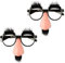 MaoNativey Große Nase Lustige Brille, 2Pc Lustige Disguise Gläser Fake Nase Augenbraue Schnurrbart Clown Brille für Kostüm Partys Goody Bag Füllstoff Cosplay Party Dekoration Favors