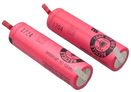 CEPAIXN 2 Stück UR14500AC Akku 3,7 V 740 MAh. Kompatibel Mit Oral B IO4/iO5/iO6/iO7/iO9/iO8 3758 3759. Elektrische Zahnbürste