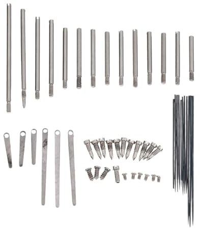 TTETTZ Klarinetten Reparatur Sets Zubehör für Holzblasinstrumente Schrauben Schaftstäbe