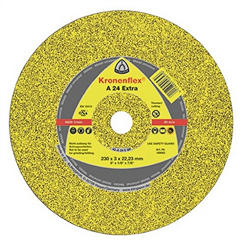 Klingspor 13490 A 24 EX, Trennscheiben für Handmaschinen, Verpackungseinheit 25, 180X3X22,23, G, 25
